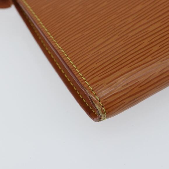 LOUIS VUITTON Epi Pochette Accessoires Accessory Pouch Brown M52953 Auth 152133 - Picture 16 of 16